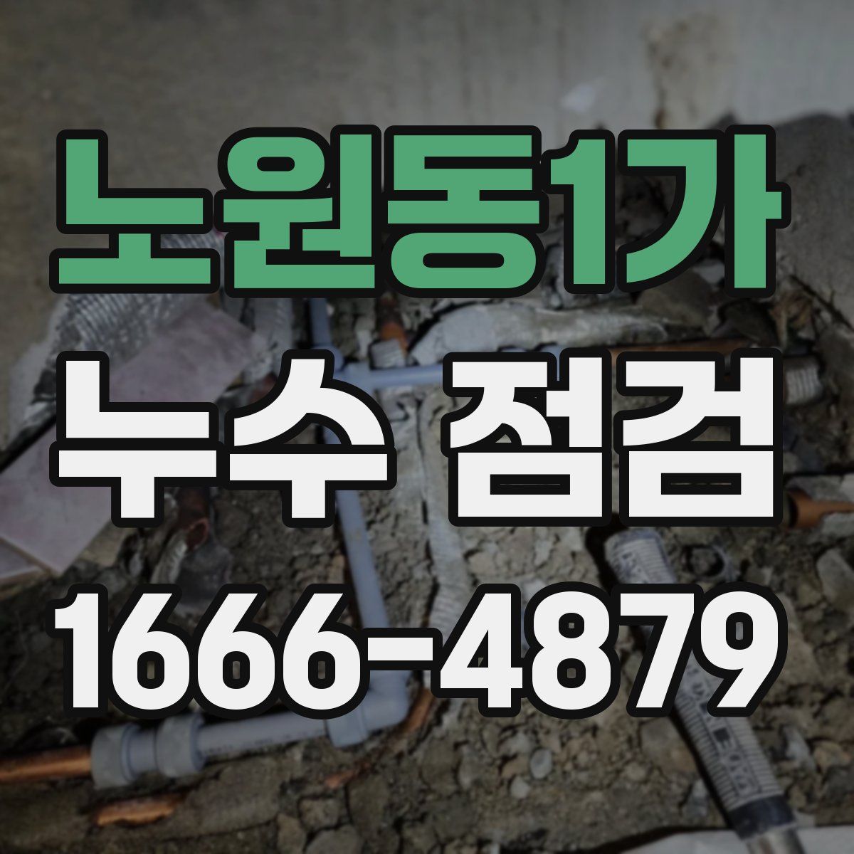 노원동1가 누수 점검