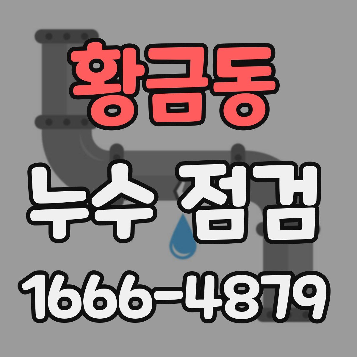 황금동 누수 점검