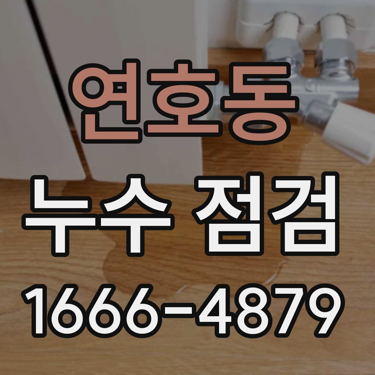 연호동 누수 점검