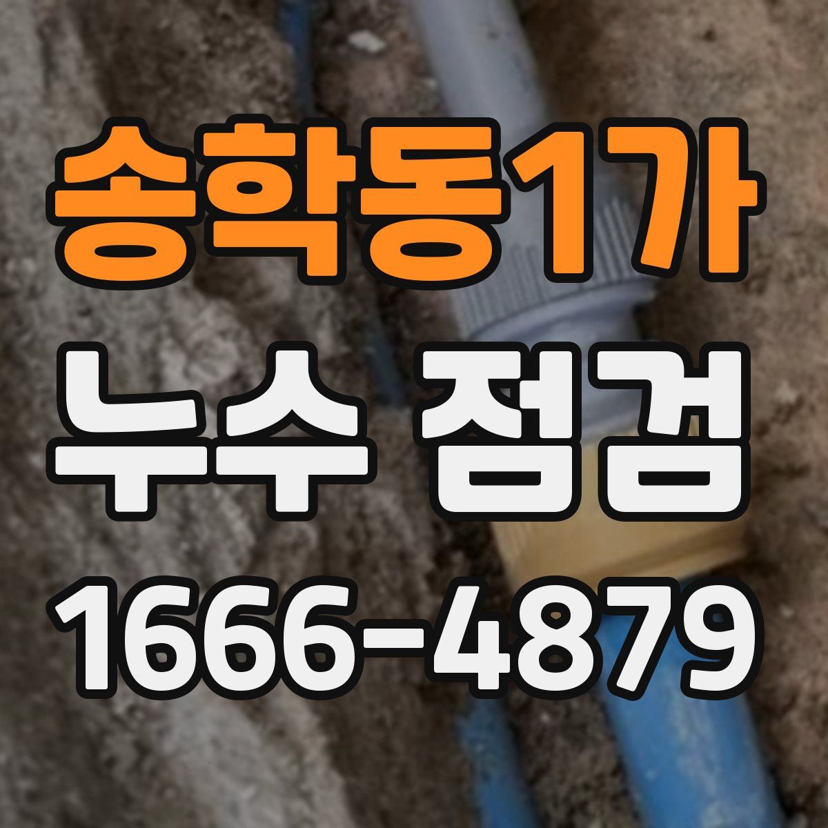 송학동1가 누수 점검