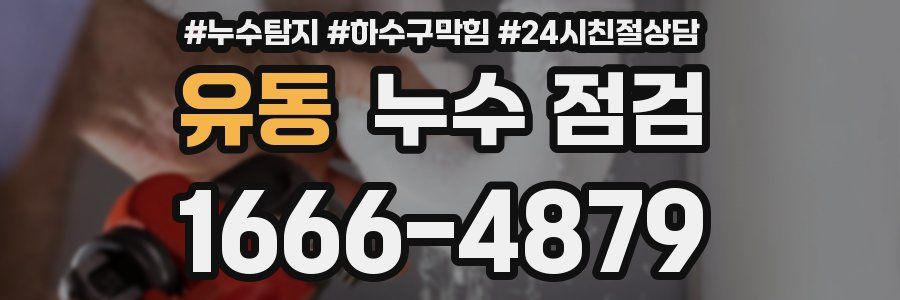 유동 누수 점검
