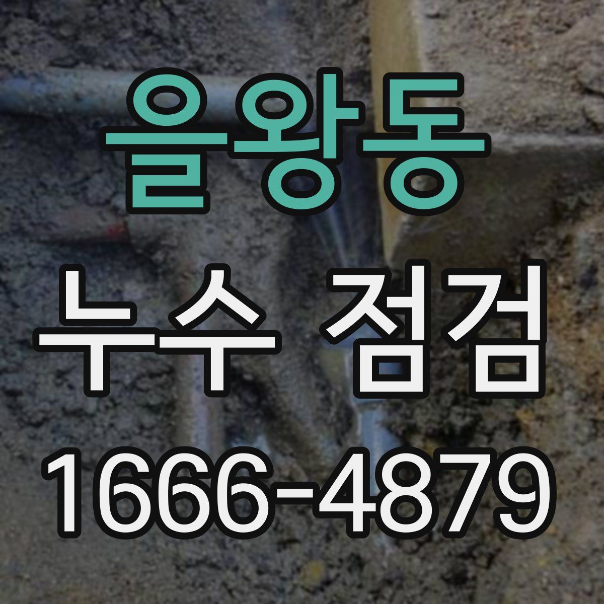 을왕동 누수 점검