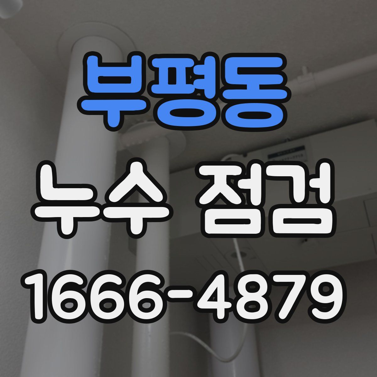 부평동 누수 점검