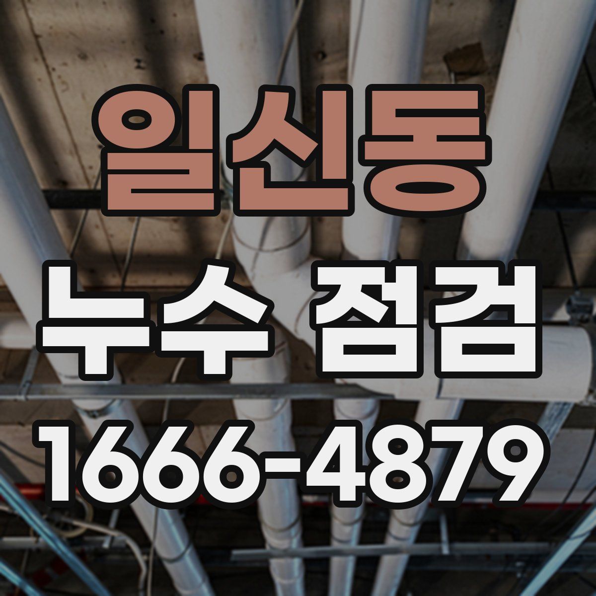 일신동 누수 점검