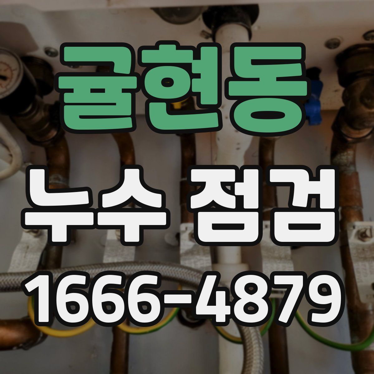 귤현동 누수 점검