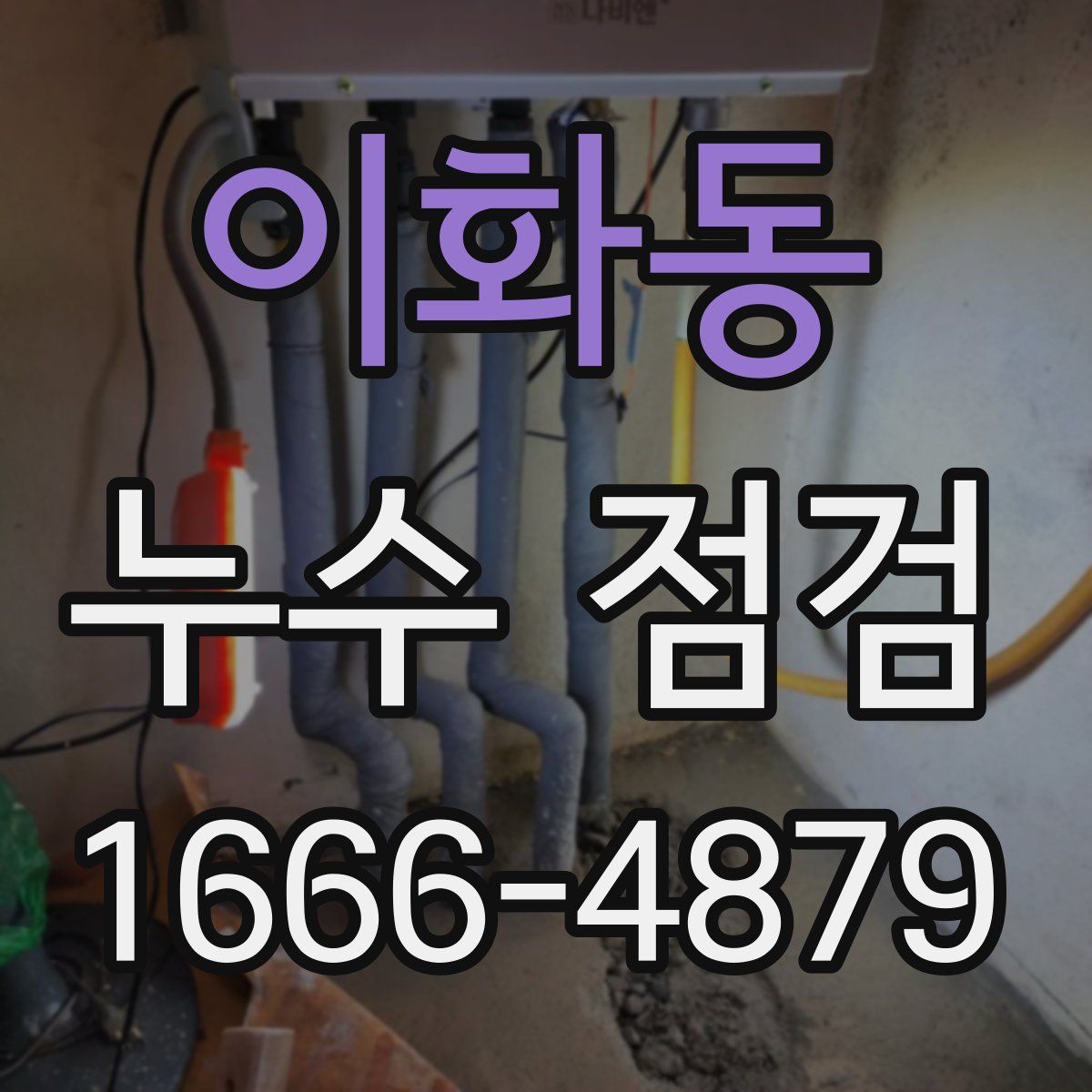 이화동 누수 점검