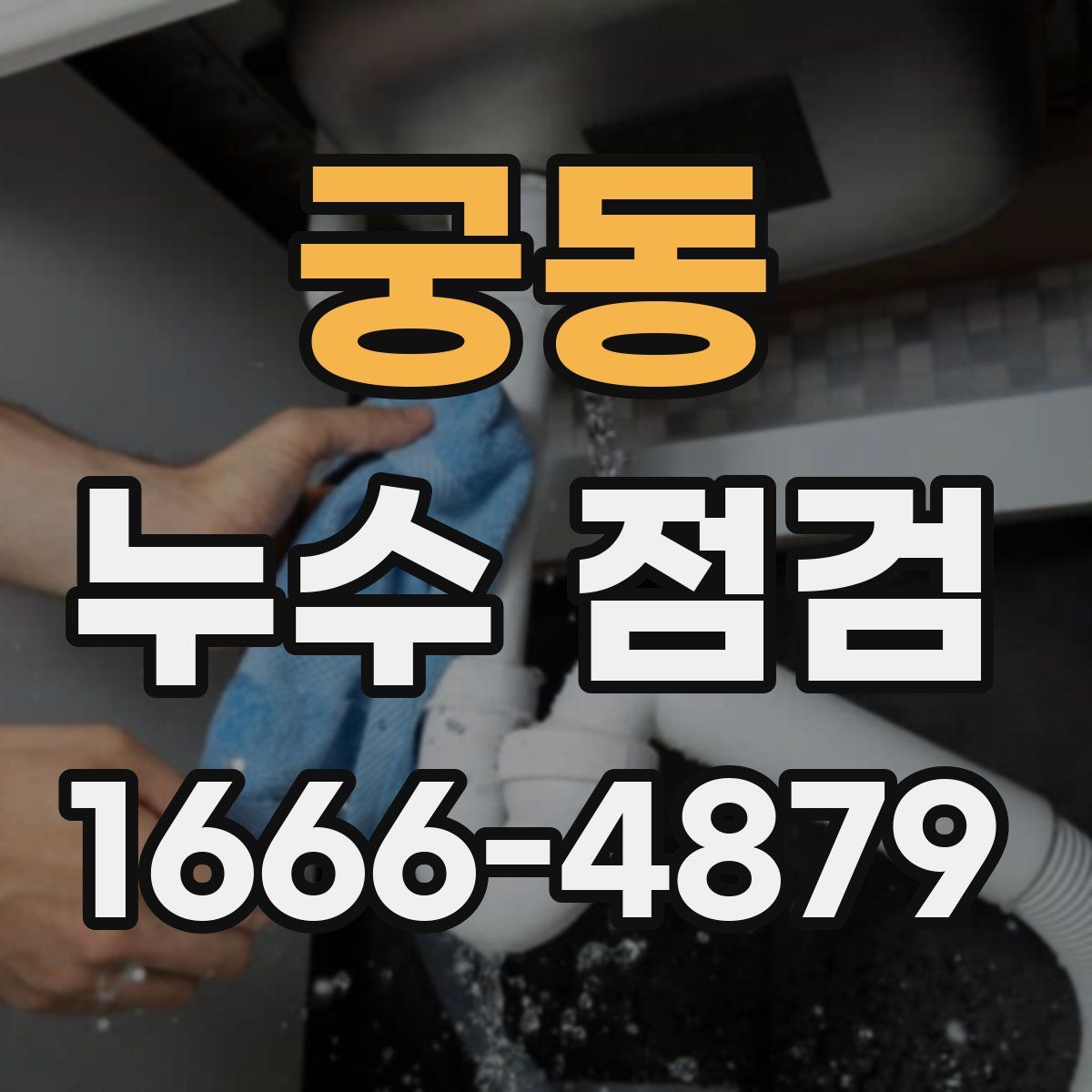 궁동 누수 점검