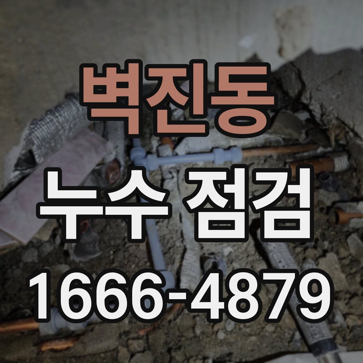 벽진동 누수 점검