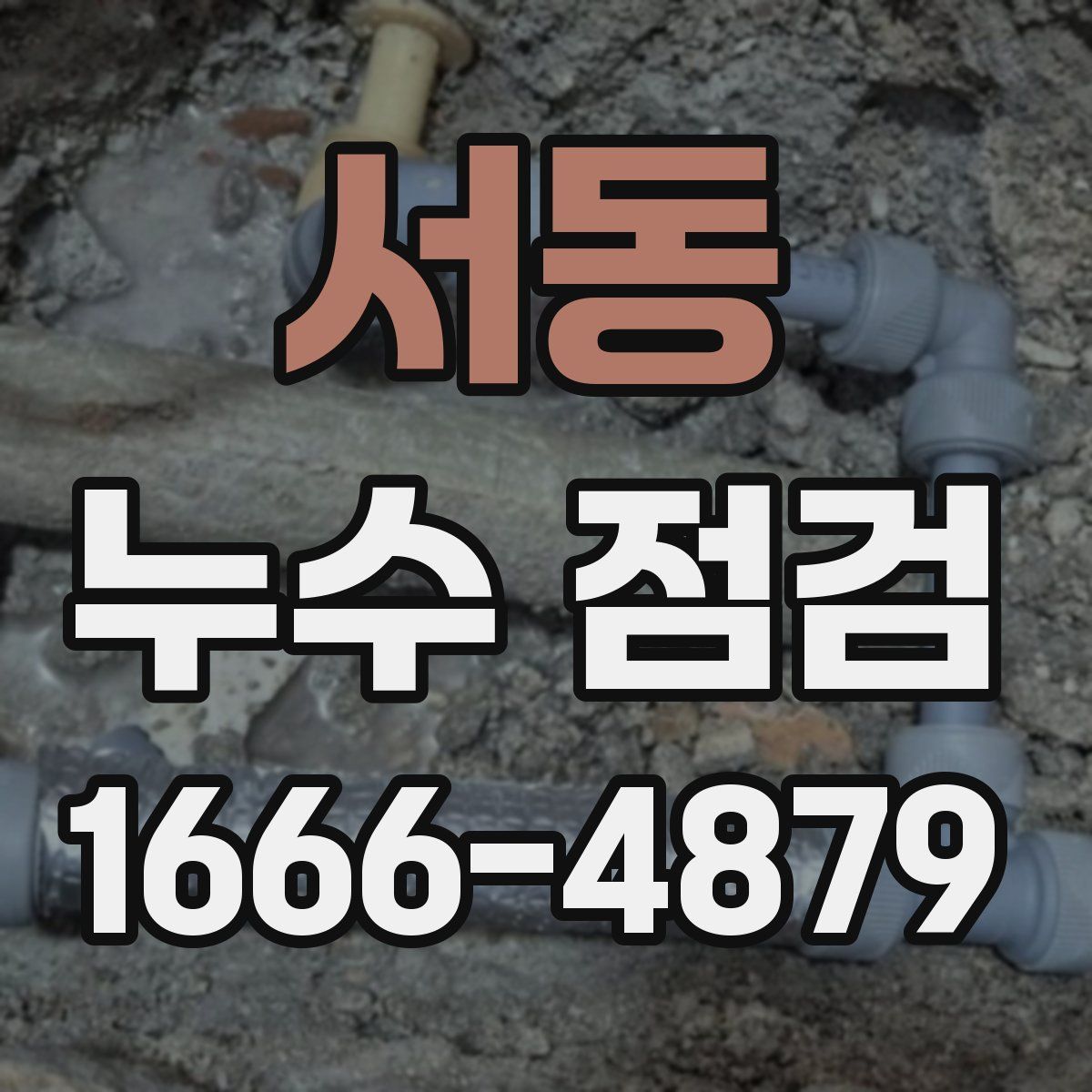 서동 누수 점검