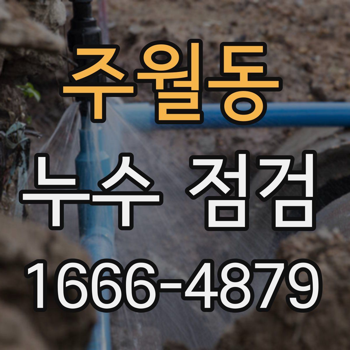 주월동 누수 점검