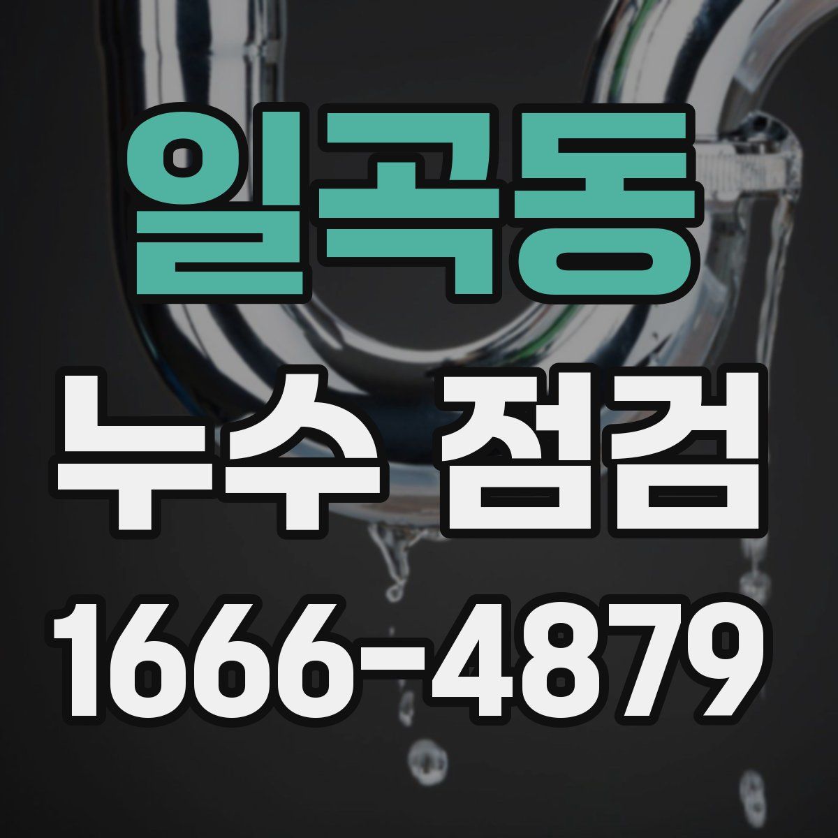 일곡동 누수 점검