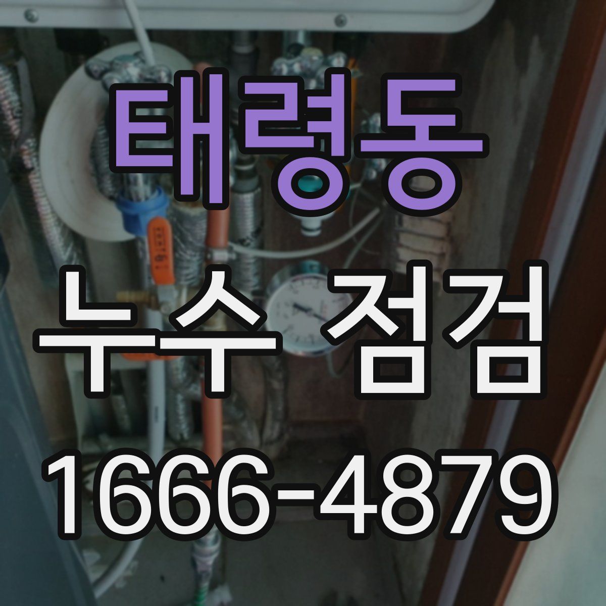 태령동 누수 점검
