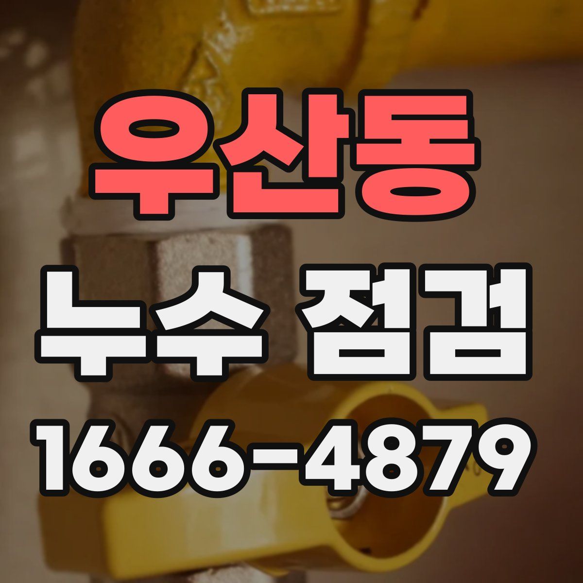 우산동 누수 점검