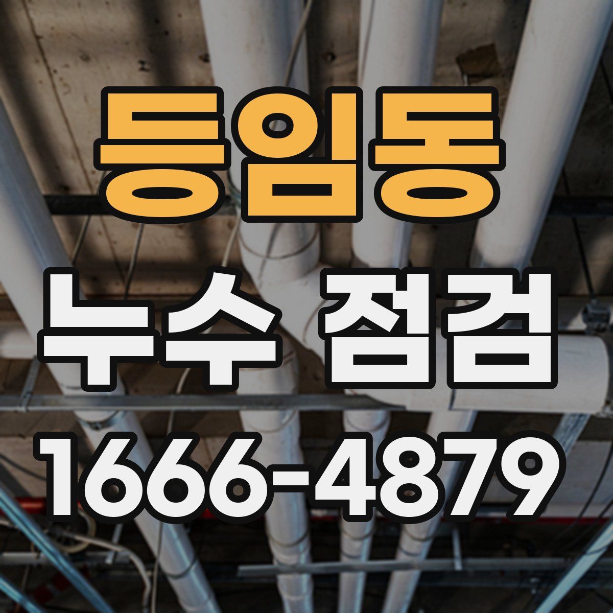 등임동 누수 점검