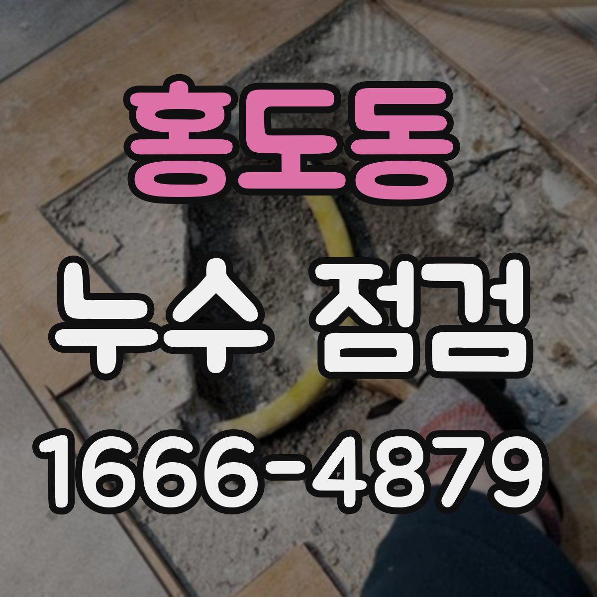 홍도동 누수 점검