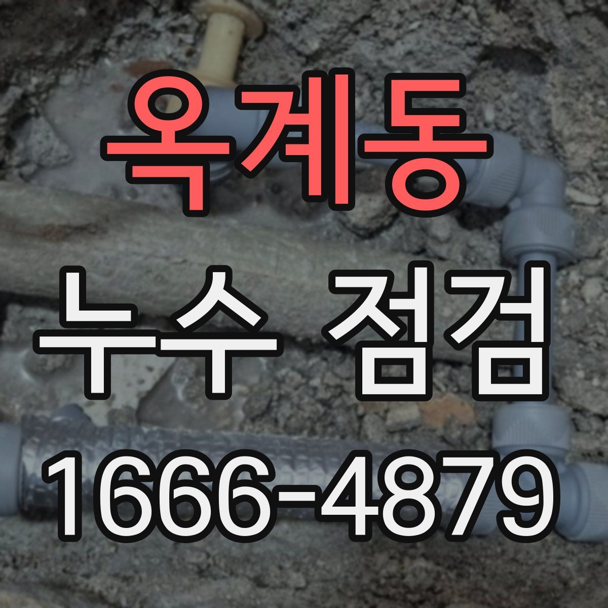 옥계동 누수 점검