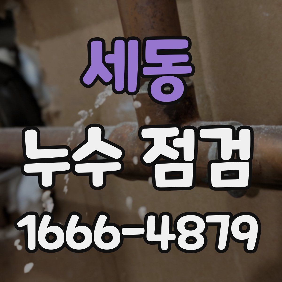 세동 누수 점검