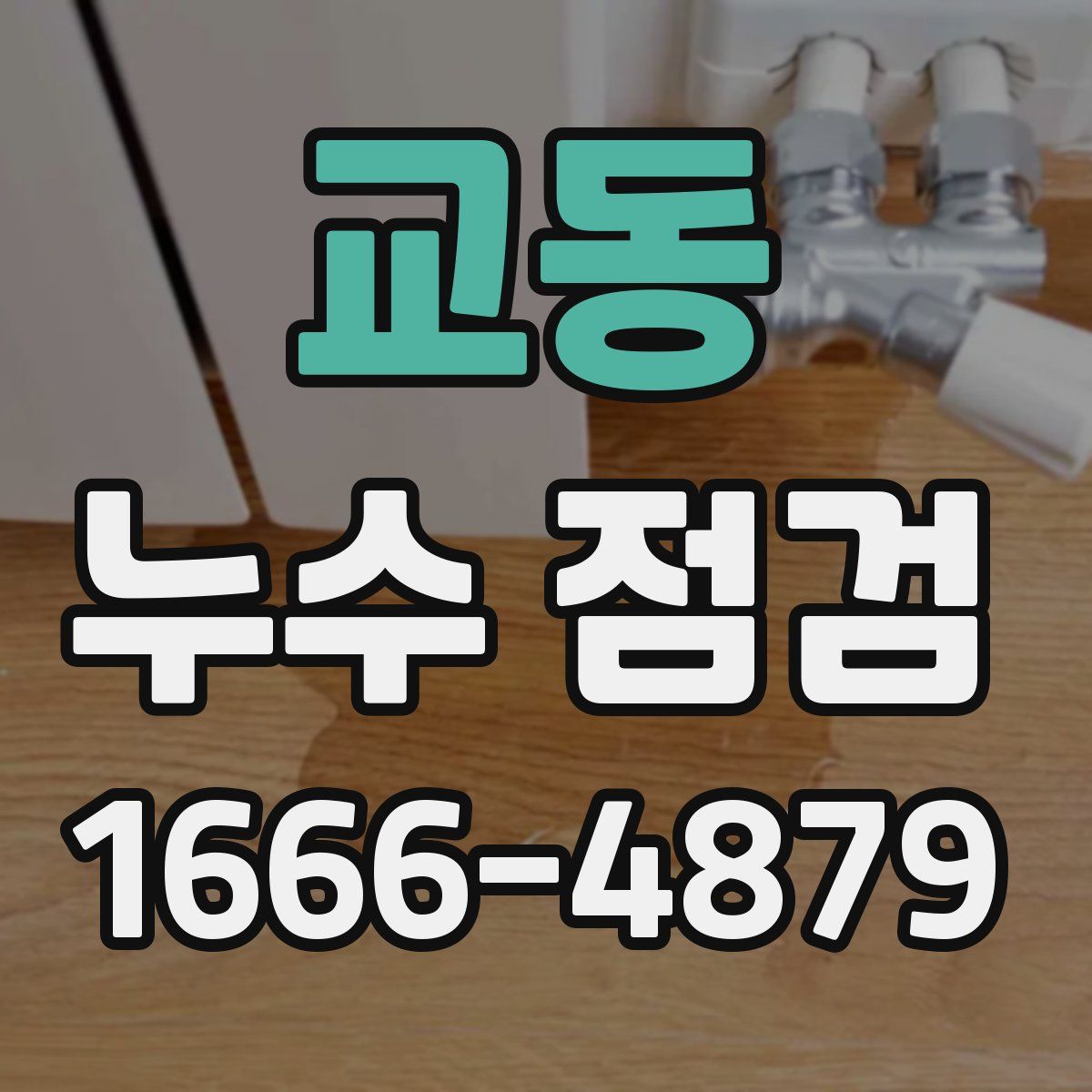 교동 누수 점검