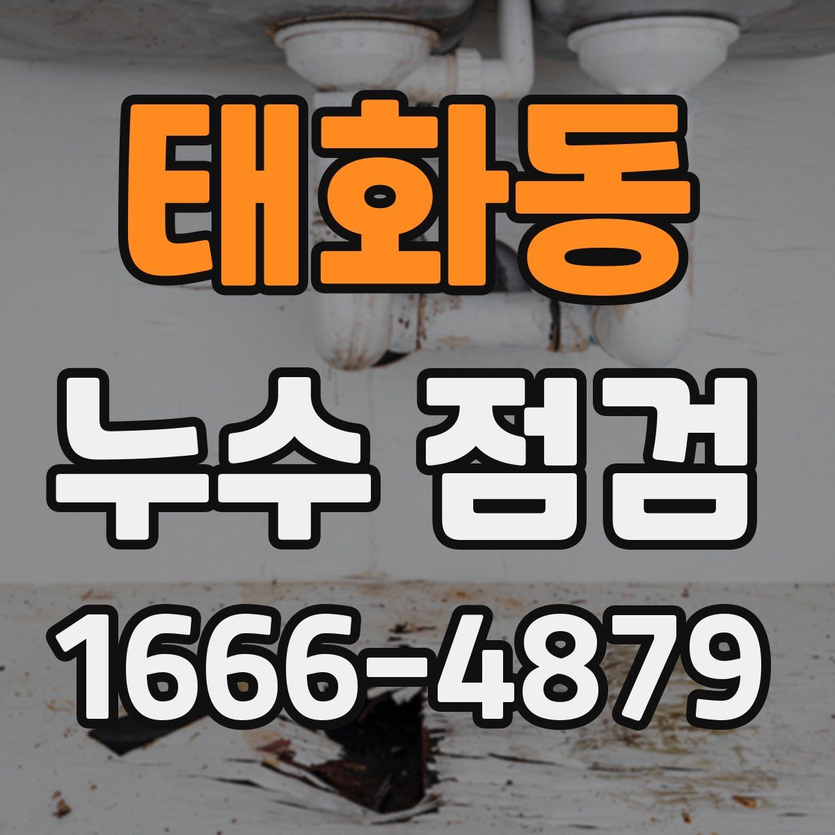 태화동 누수 점검