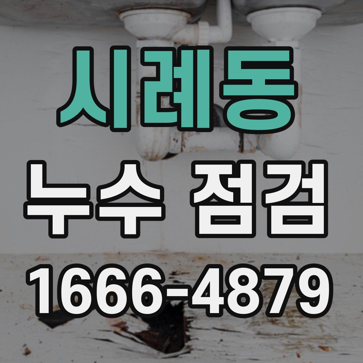시례동 누수 점검