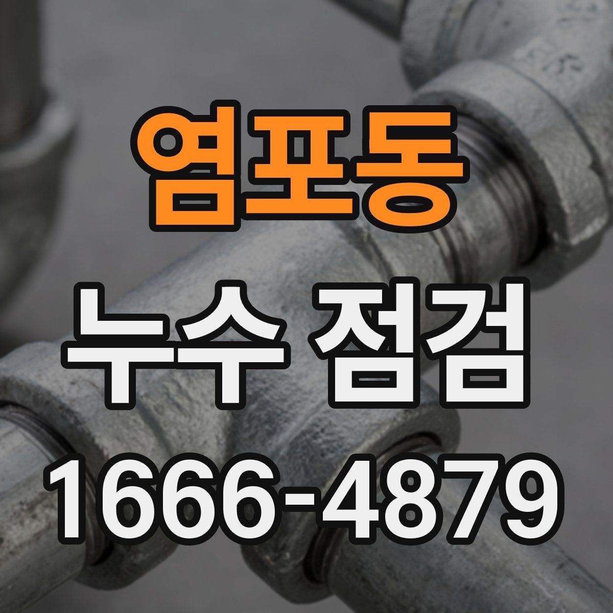 염포동 누수 점검