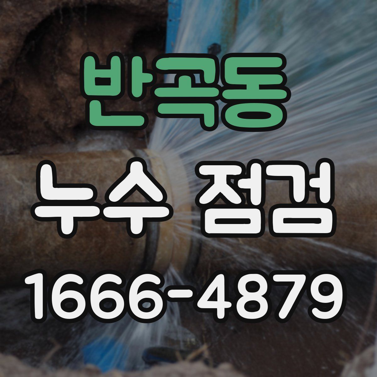 반곡동 누수 점검