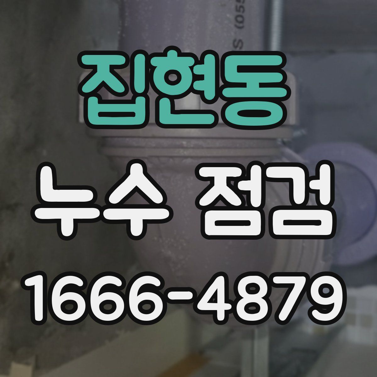 집현동 누수 점검