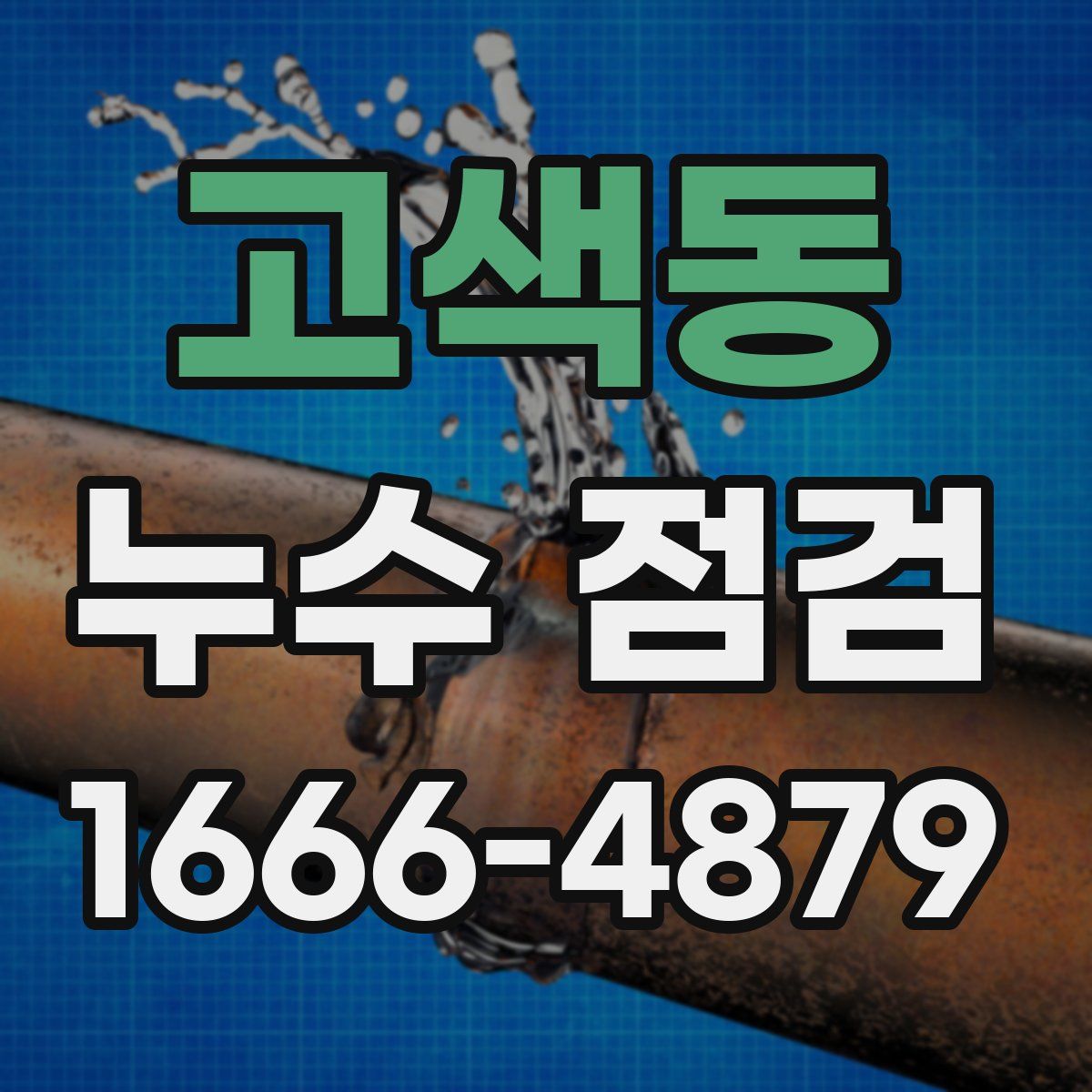 고색동 누수 점검