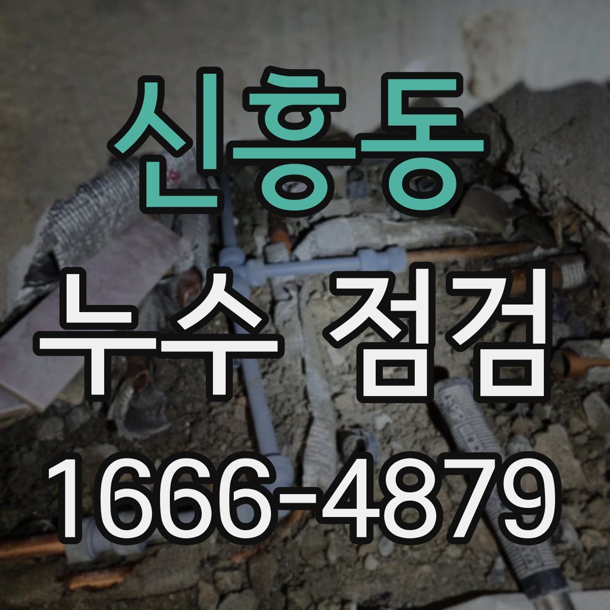 신흥동 누수 점검