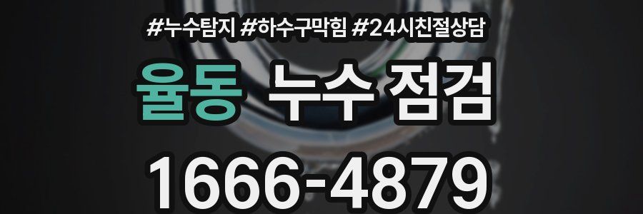 율동 누수 점검