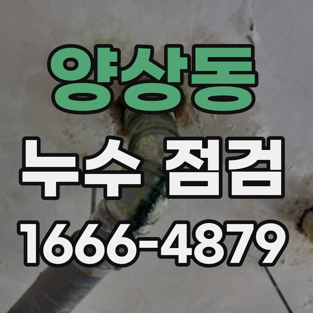 양상동 누수 점검