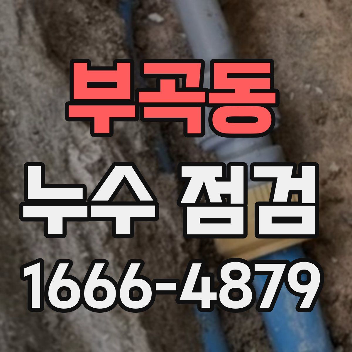 부곡동 누수 점검