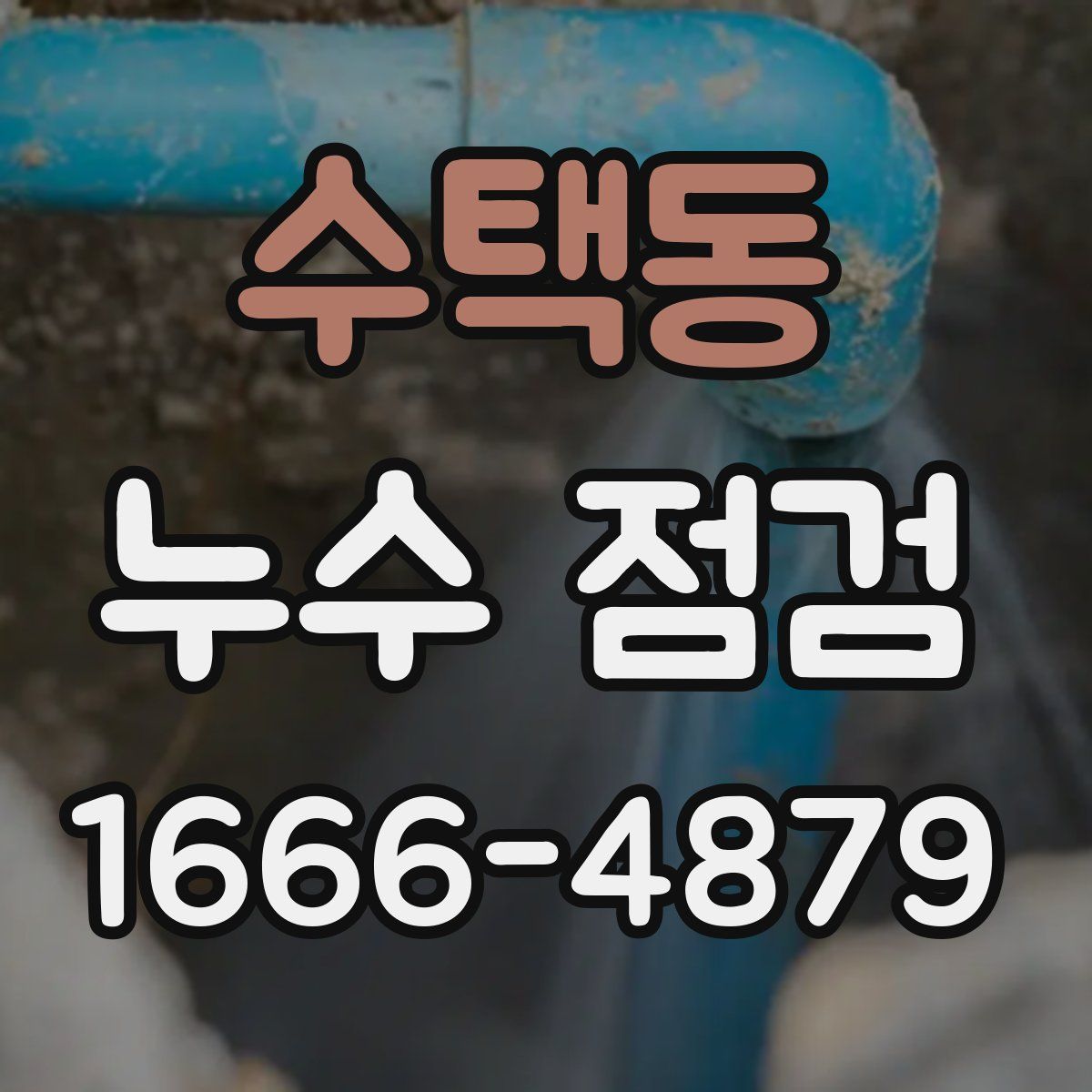 수택동 누수 점검