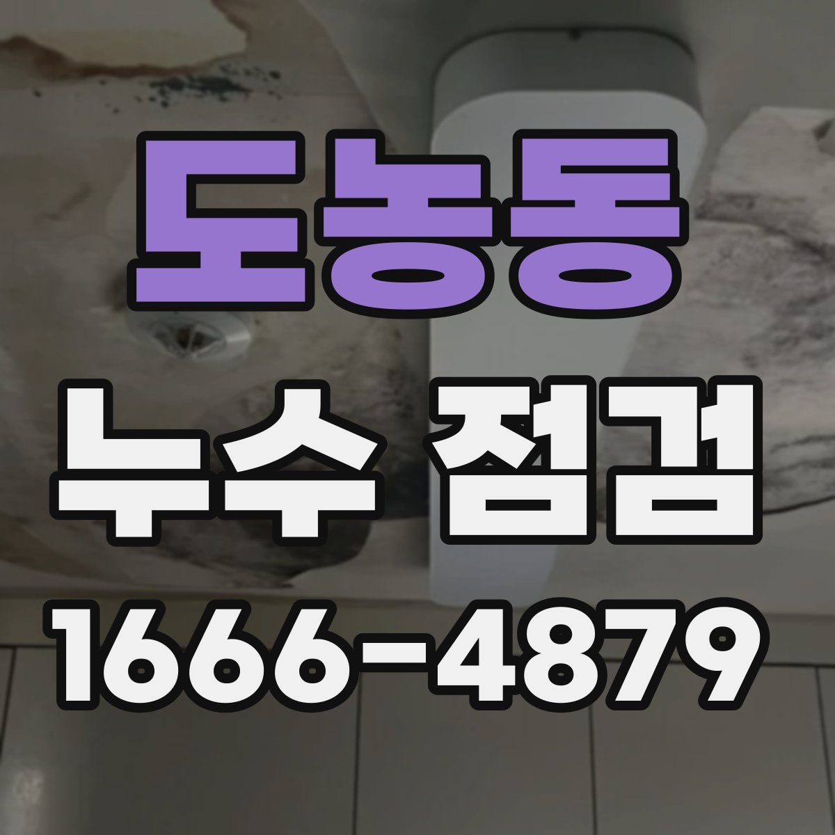 도농동 누수 점검