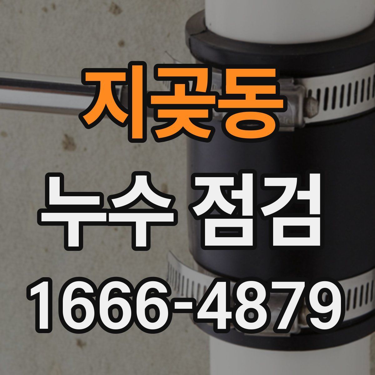 지곶동 누수 점검