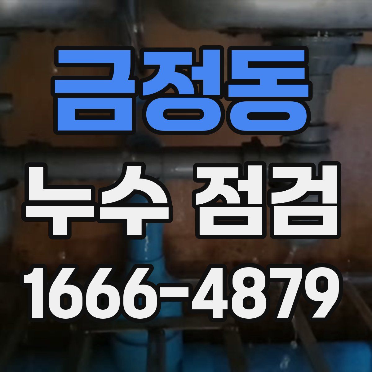 금정동 누수 점검