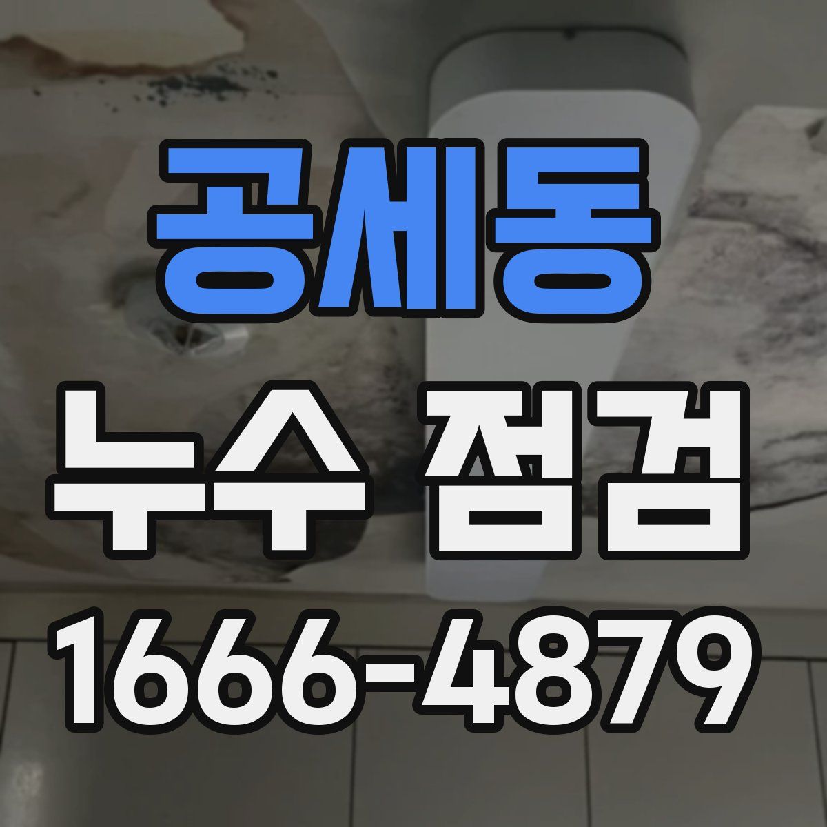 공세동 누수 점검