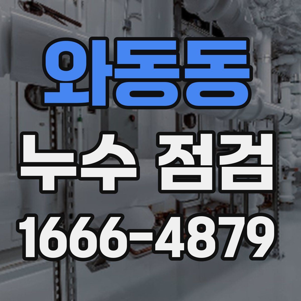 와동동 누수 점검