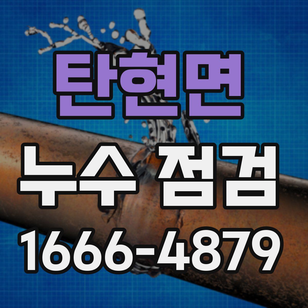 탄현면 누수 점검
