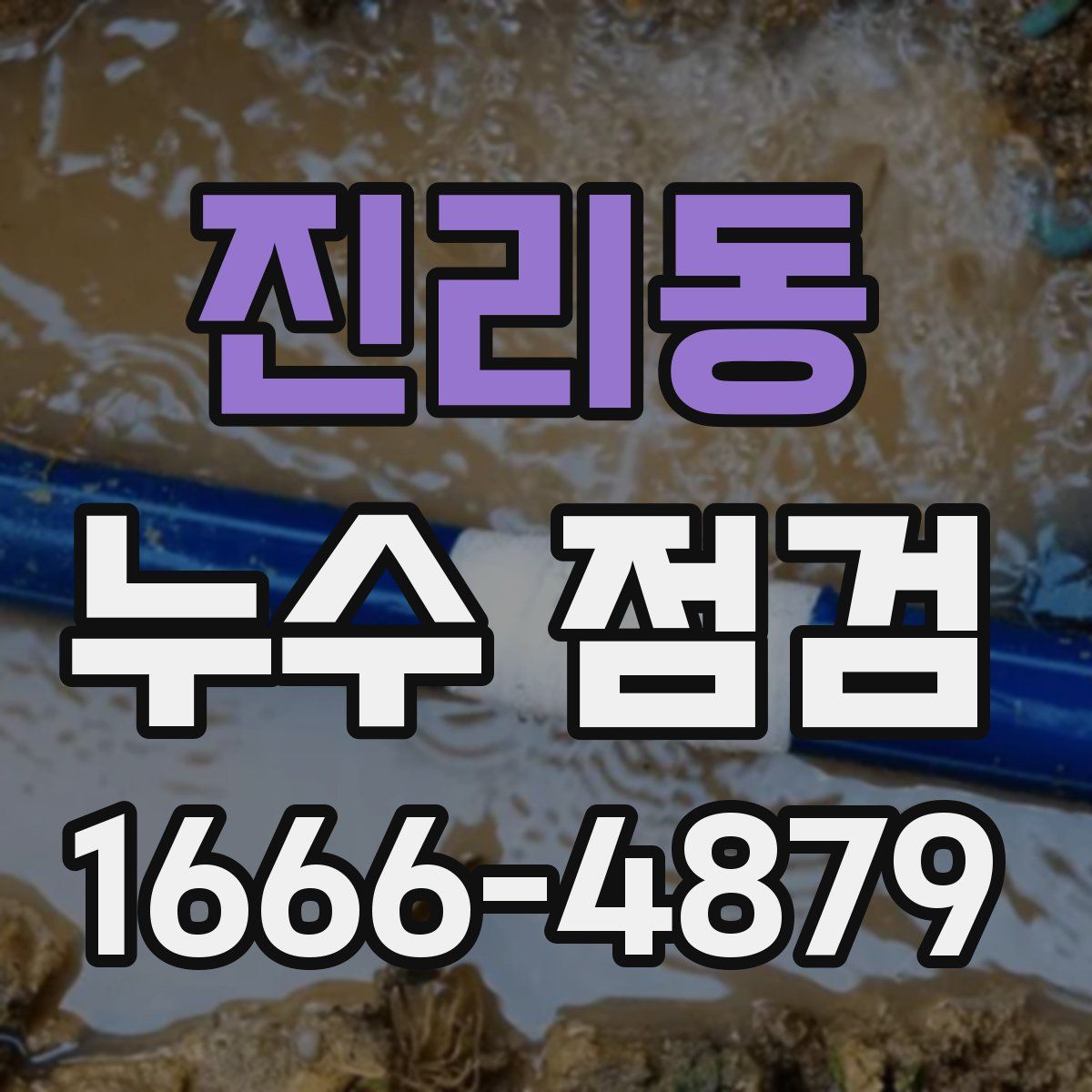 진리동 누수 점검