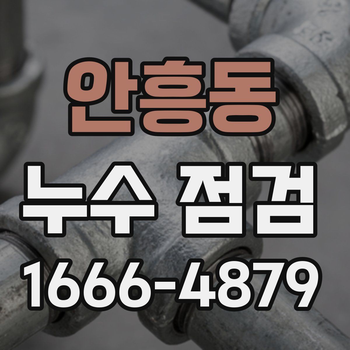 안흥동 누수 점검