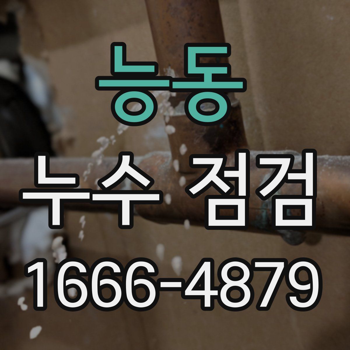 능동 누수 점검
