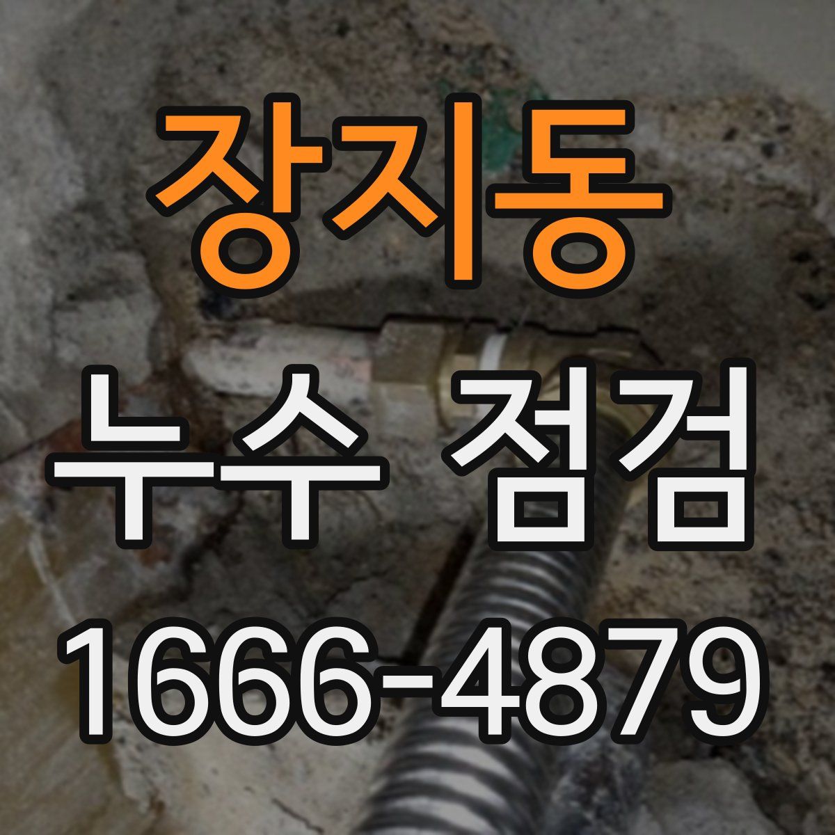 장지동 누수 점검