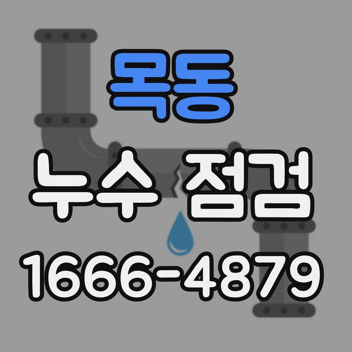목동 누수 점검