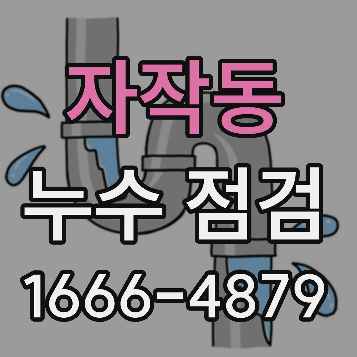 자작동 누수 점검