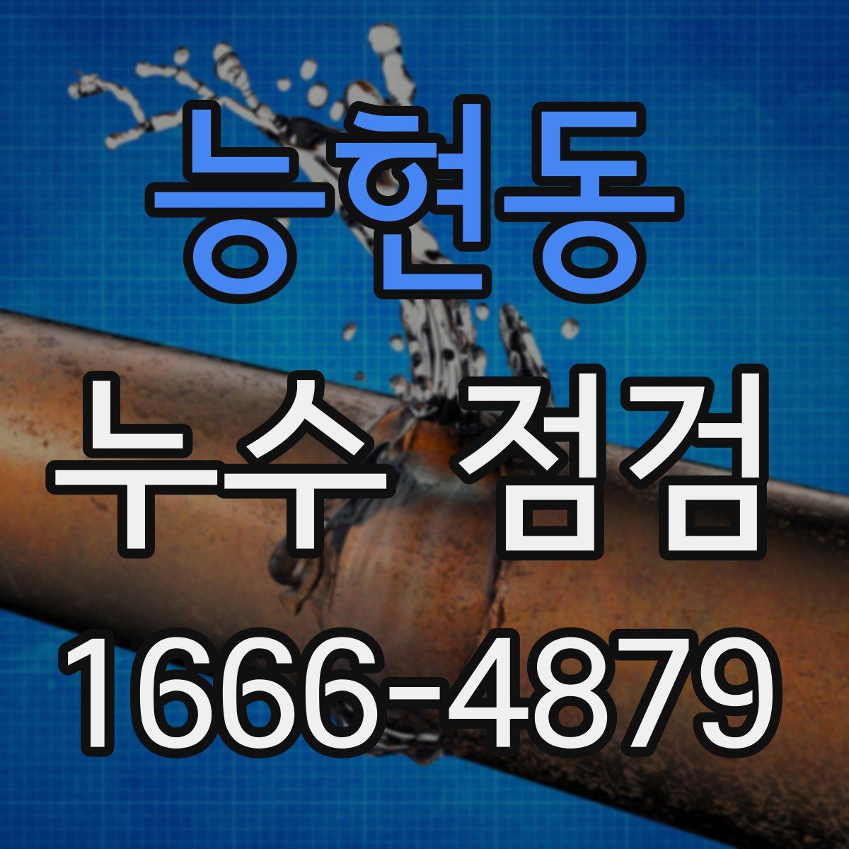 능현동 누수 점검