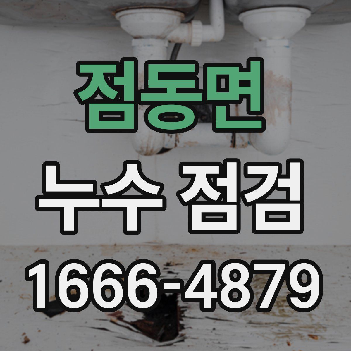 점동면 누수 점검