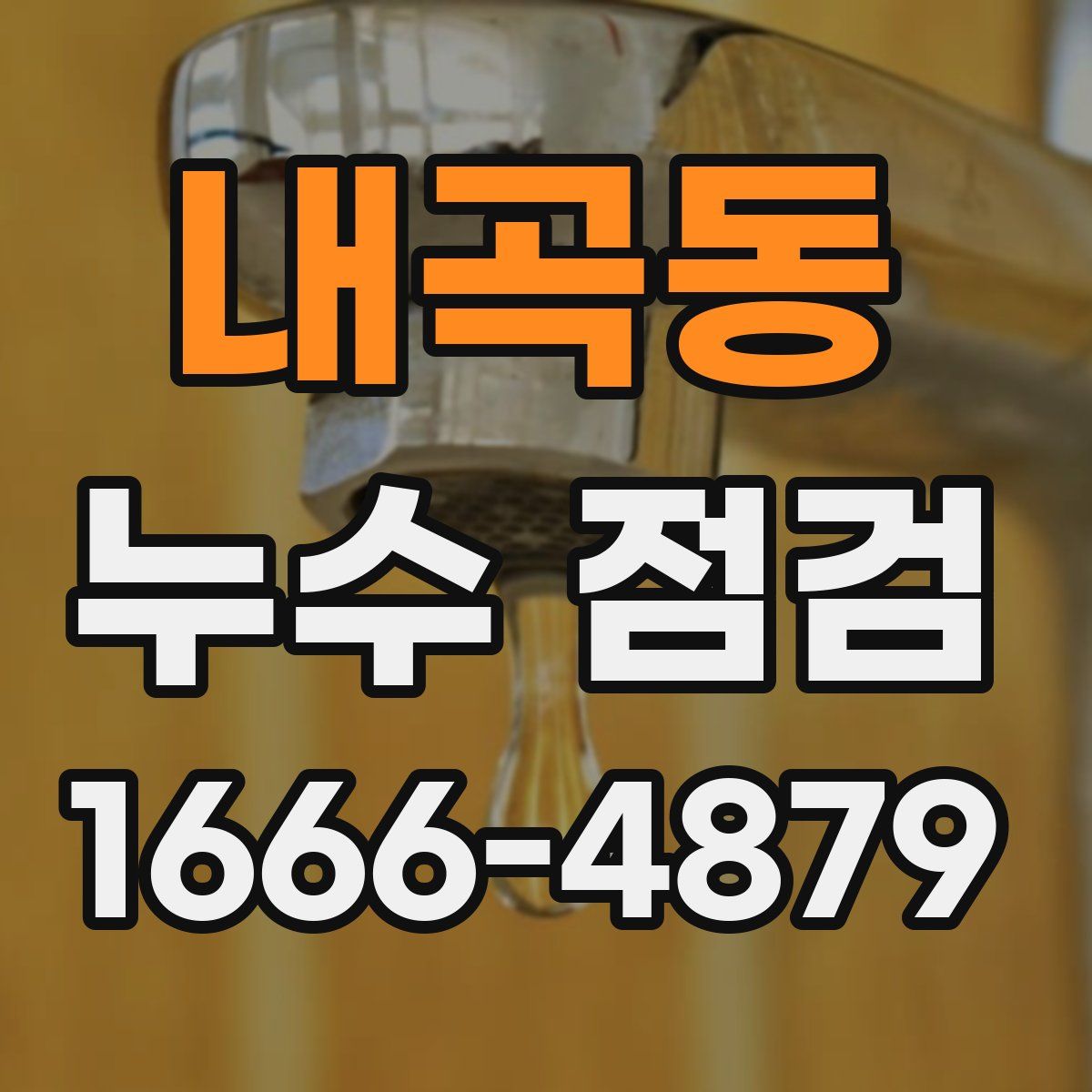 내곡동 누수 점검