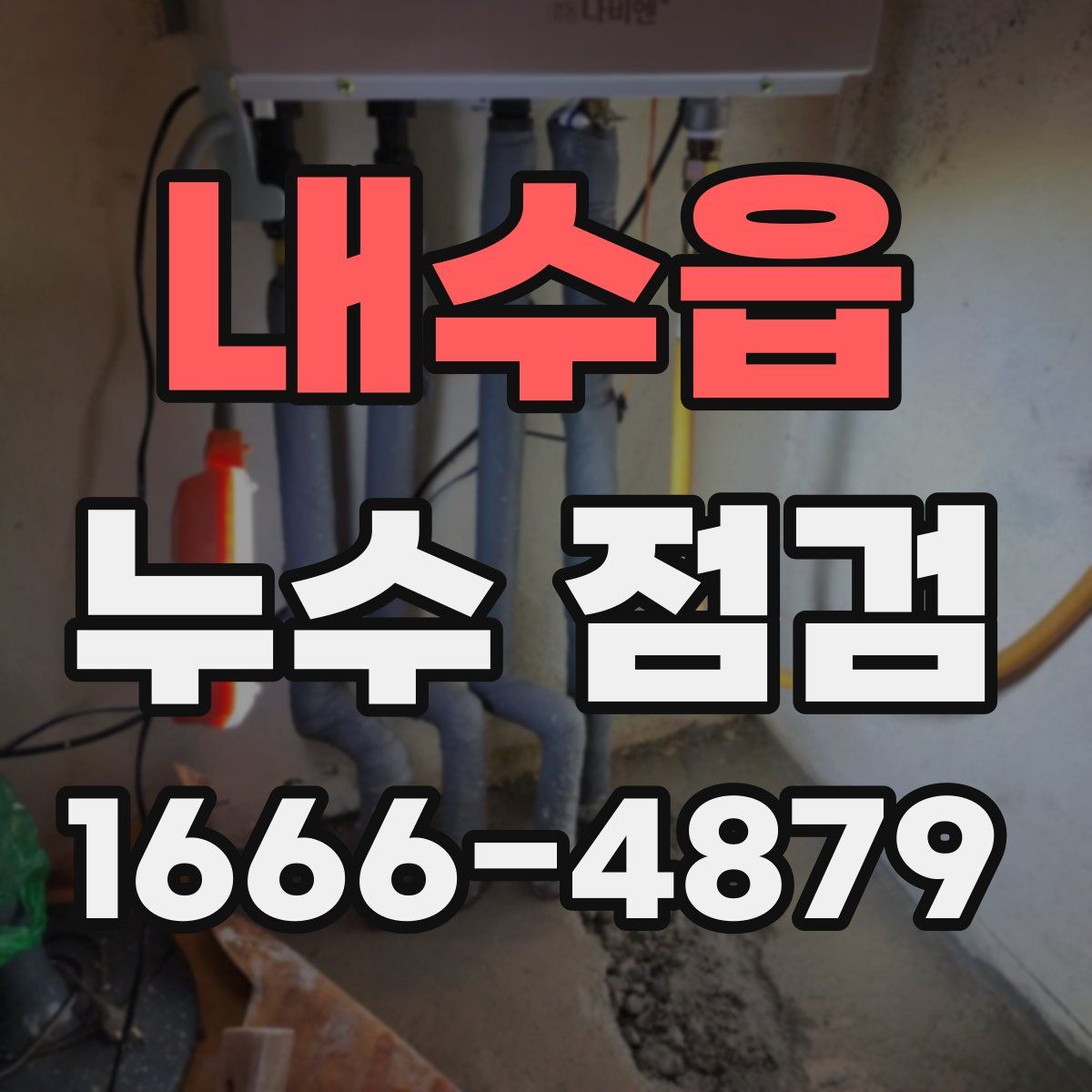 내수읍 누수 점검
