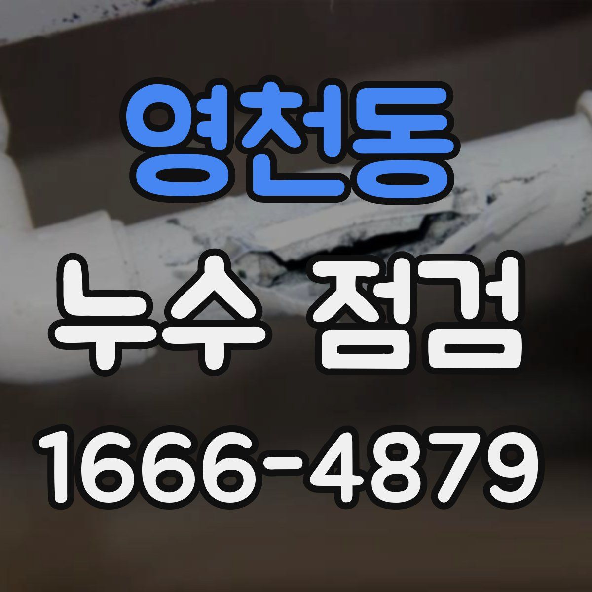 영천동 누수 점검